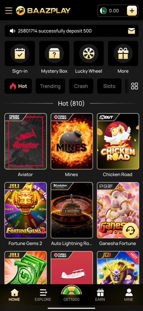 Baaz Play Game